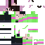 Minecraft skin texture, 64x64 pixels