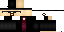 Minecraft skin texture, 64x32 legacy pixels