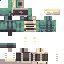 Minecraft skin texture, 64x64 pixels