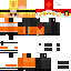 Minecraft skin texture, 64x64 pixels