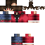 Minecraft skin texture, 64x64 pixels