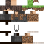 Minecraft skin texture, 64x64 pixels