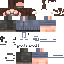 Minecraft skin texture, 64x64 pixels