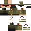 Minecraft skin texture, 64x64 pixels