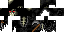 Minecraft skin texture, 64x32 legacy pixels