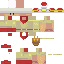 Minecraft skin texture, 64x64 pixels