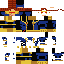 Minecraft skin texture, 64x64 pixels
