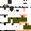 Minecraft skin texture, 64x64 pixels
