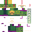 Minecraft skin texture, 64x64 pixels