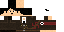 Minecraft skin texture, 64x32 legacy pixels