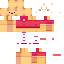 Minecraft skin texture, 64x64 pixels