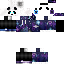Minecraft skin texture, 64x64 pixels