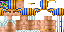 Minecraft skin texture, 64x32 legacy pixels