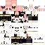 Minecraft skin texture, 64x64 pixels