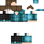Minecraft skin texture, 64x64 pixels
