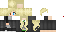 Minecraft skin texture, 64x32 legacy pixels