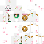 Minecraft skin texture, 64x64 pixels