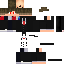 Minecraft skin texture, 64x64 pixels