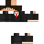 Minecraft skin texture, 64x64 pixels
