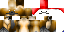 Minecraft skin texture, 64x32 legacy pixels