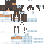 Minecraft skin texture, 64x64 pixels