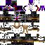 Minecraft skin texture, 64x64 pixels