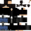 Minecraft skin texture, 64x64 pixels