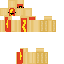 Minecraft skin texture, 64x64 pixels