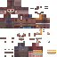 Minecraft skin texture, 64x64 pixels