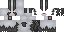 Minecraft skin texture, 64x32 legacy pixels