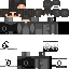 Minecraft skin texture, 64x64 pixels