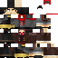 Minecraft skin texture, 64x64 pixels