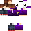 Minecraft skin texture, 64x64 pixels