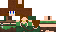 Minecraft skin texture, 64x32 legacy pixels