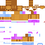 Minecraft skin texture, 64x64 pixels