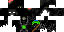 Minecraft skin texture, 64x32 legacy pixels
