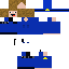 Minecraft skin texture, 64x64 pixels