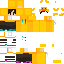 Minecraft skin texture, 64x64 pixels