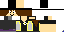 Minecraft skin texture, 64x32 legacy pixels