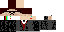 Minecraft skin texture, 64x32 legacy pixels
