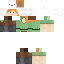 Minecraft skin texture, 64x64 pixels