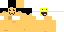 Minecraft skin texture, 64x32 legacy pixels