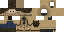 Minecraft skin texture, 64x32 legacy pixels