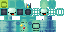 Minecraft skin texture, 64x32 legacy pixels