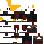 Minecraft skin texture, 64x64 pixels
