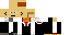 Minecraft skin texture, 64x32 legacy pixels