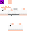 Minecraft skin texture, 64x64 pixels