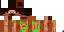 Minecraft skin texture, 64x32 legacy pixels