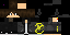 Minecraft skin texture, 64x32 legacy pixels