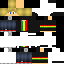 Minecraft skin texture, 64x64 pixels